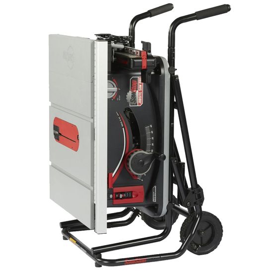 Jobsite Saw Pro 250mm With Mobile Cart Assembly SAWSTOP
